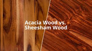 acacia wood vs sheesham wood acacia