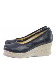Ежедневни дамски обувки в черен цвят.платформа: Obuvki Na Platforma Kapere