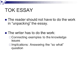 The Top Ten Theory of Knowledge Essay Tips Sample Cover Letters For Finance  Jobs Edublogs