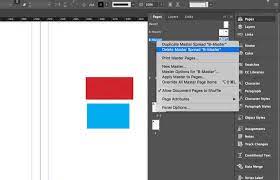 indesign master pages save time in