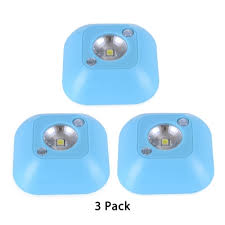 3 Pack Energy Saving Cabinet Light Battery Powered Night Light In Random Color With Infrared Motion Sensor And Auto Dusk To Dawn Sensor Beautifulhalo Com
