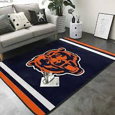 chicago bears soft rugs floor mat
