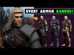 ranking witcher armor worst to best in