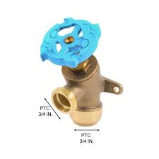 mht brass garden valve with drop ear