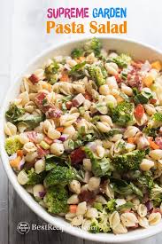 easy pasta salad recipe with vegetables
