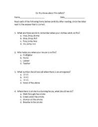 Can you break the curse answers. Fire Safety Quiz Worksheets Teaching Resources Tpt