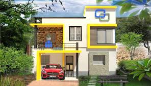 3d building design and elevation with