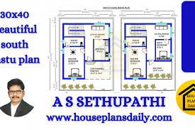 30x40 South Vastu Plan House Plans Daily