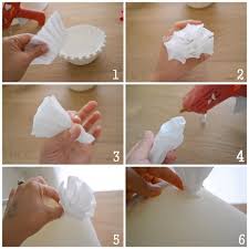 See more ideas about coffee filter crafts, crafts, coffee filter flowers. Diy Coffee Filter Lamp Shade Craft Little Miss Momma