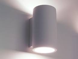 Led Plaster Wall Light Pile By Gesso