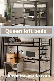 queen loft bed the best of sleep