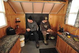 Tricked Out Ice Fishing Houses In