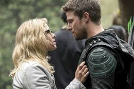 Image result for image oliver and felicity kissing