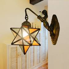 Small Wall Mounted Lamps Bedside Star