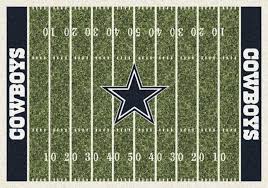 area rug with dallas cowboys sports