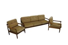 Tagesbett Couch 2 Sessel 3er Set