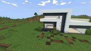 modern house in minecraft fruitlab