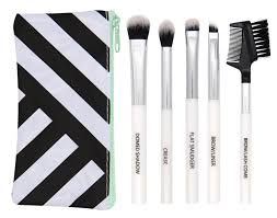 equate beauty 6pc eye makeup brush kit