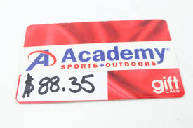 Check spelling or type a new query. Academy Sports Outdoors Gift Card 88 35 Property Room