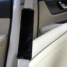 Sheepskin Seat Belt Shoulder Pad For