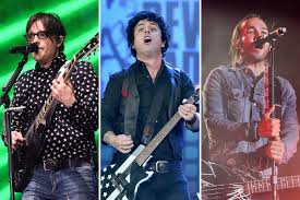 green day weezer and fall out boy