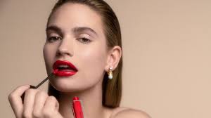 lily james favorite makeup skin care