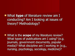 How to do a systematic literature review in nursing  a step by     Concept paper literature review outline