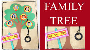 Family Tree Toddler Craft My Family Tree Craft For Kids