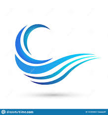 Water Wave Sea Wave Ocean Beach Logo Template Vector Clean