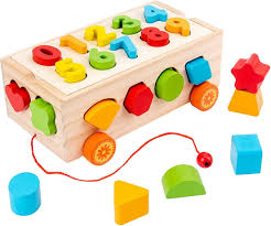 kids wooden block toys toddlers