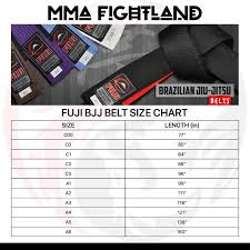 Purchase Fuji Bjj Rank Belts Mma Fightland