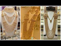 bridal jewelry gold necklace sets