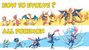 How To Evolve All Pokémon Gen 1 - Gen 8 (Galar) 2020 (Animated Sprites) -  YouTube