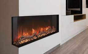 Wallmount Linear Electric Fireplace