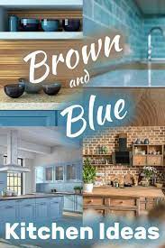 Look through kitchen pictures in different colors and styles and when you find a kitchen with blue cabinets design that inspires you, save it to an ideabook or contact the pro who made it happen to see what kind of design ideas they have for your home. Brown And Blue Kitchen Ideas Home Decor Bliss