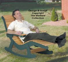chaise lounge rocker wood plans all