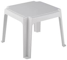 Столик для шезлонга Элластик Белый