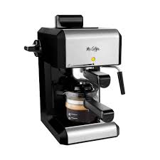 Coffee coffee maker is first plugged in, the numbers on the digital display will flash. Mr Coffee Caf Steam Automatic Espresso And Cappuccino Machine 20 Oz Silver Walmart Com Walmart Com