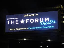 Forum Theater Gets Totally Modern Marquee Makeover