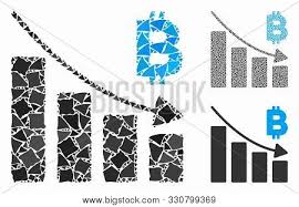 Bitcoin Recession Bar Vector Photo Free Trial Bigstock