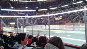 Ottawa Senators Hockey Game At The Canadian Tire Centre In