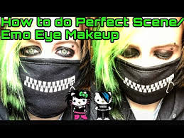 perfect scene emo rac eye makeup