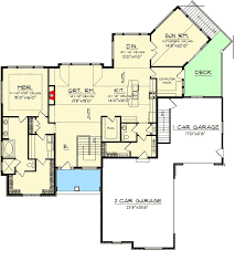 Craftsman Ranch With Walkout Basement