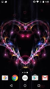 neon hearts live wallpaper apk for