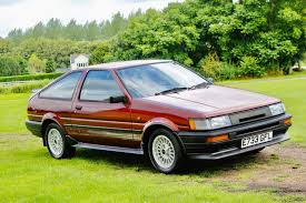 this ae86 toyota corolla just sold for