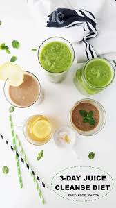 3 day juice cleanse easy and delish