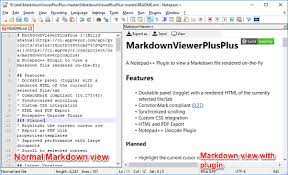 view markdown file in notepad export