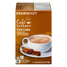 save on cafe escapes chai latte k cups