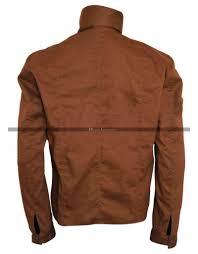Oliver Queen Stephen Amell Arrow Brown Cotton Jacket