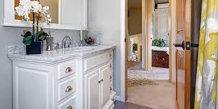 What materials are bathroom cabinets made from? 11 Space Saving Ideas For Your Small Bathroom Budget Dumpster